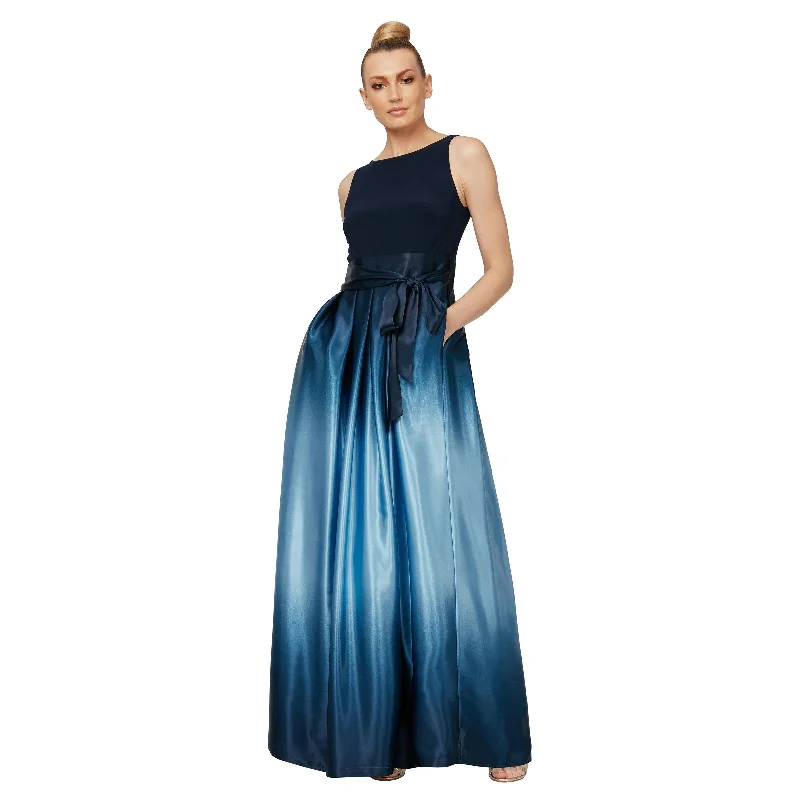 Limited Time Offer SL Fashions 119435M Ombre Long Party Dress