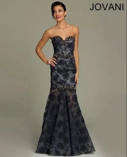 The Latest Trends Jovani 92625 Mermaid Fit Long Evening Dress