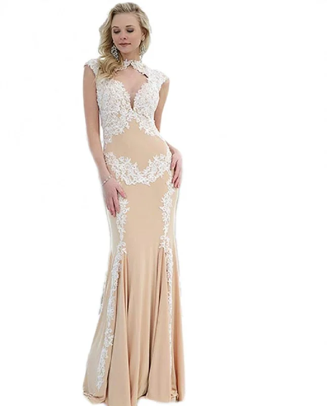 Trendy Threads Jovani 89902 Mermaid Fit Long Prom Gown