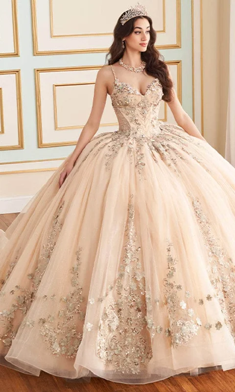 Signature Style Essentials Princesa by Ariana Vara PR30182 - Rhinestone Embellished Ball Gown