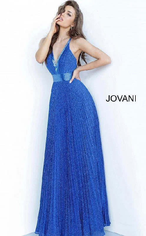 Fashion Sale Jovani 2089 Long Formal Pleated Prom Gown