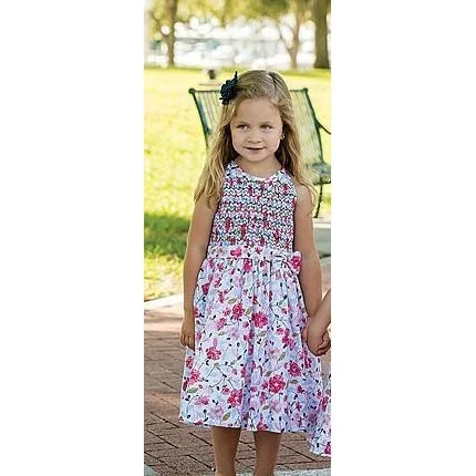 Fashion Forward, Function First Sarah Louise Sleeveless Floral Dress