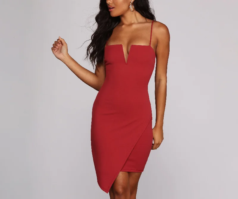 Absurdly Cheap Sale Straight To The Point Mini Dress