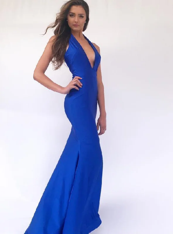 Special Offer Jessica Angel Long Mermaid Formal Gown 728