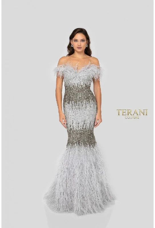 Weekend Exclusive Terani Couture 1911GL9512 Formal Long Prom Dress