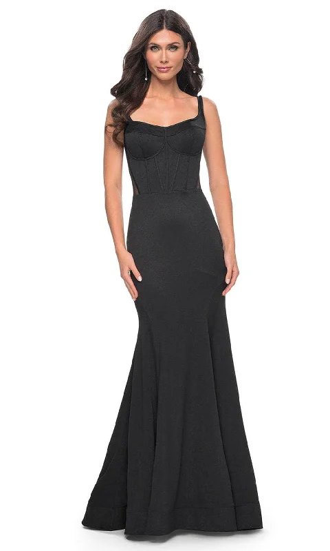 Special Occasion Wear La Femme 32268 - Bustier Bodice Scoop Prom Gown