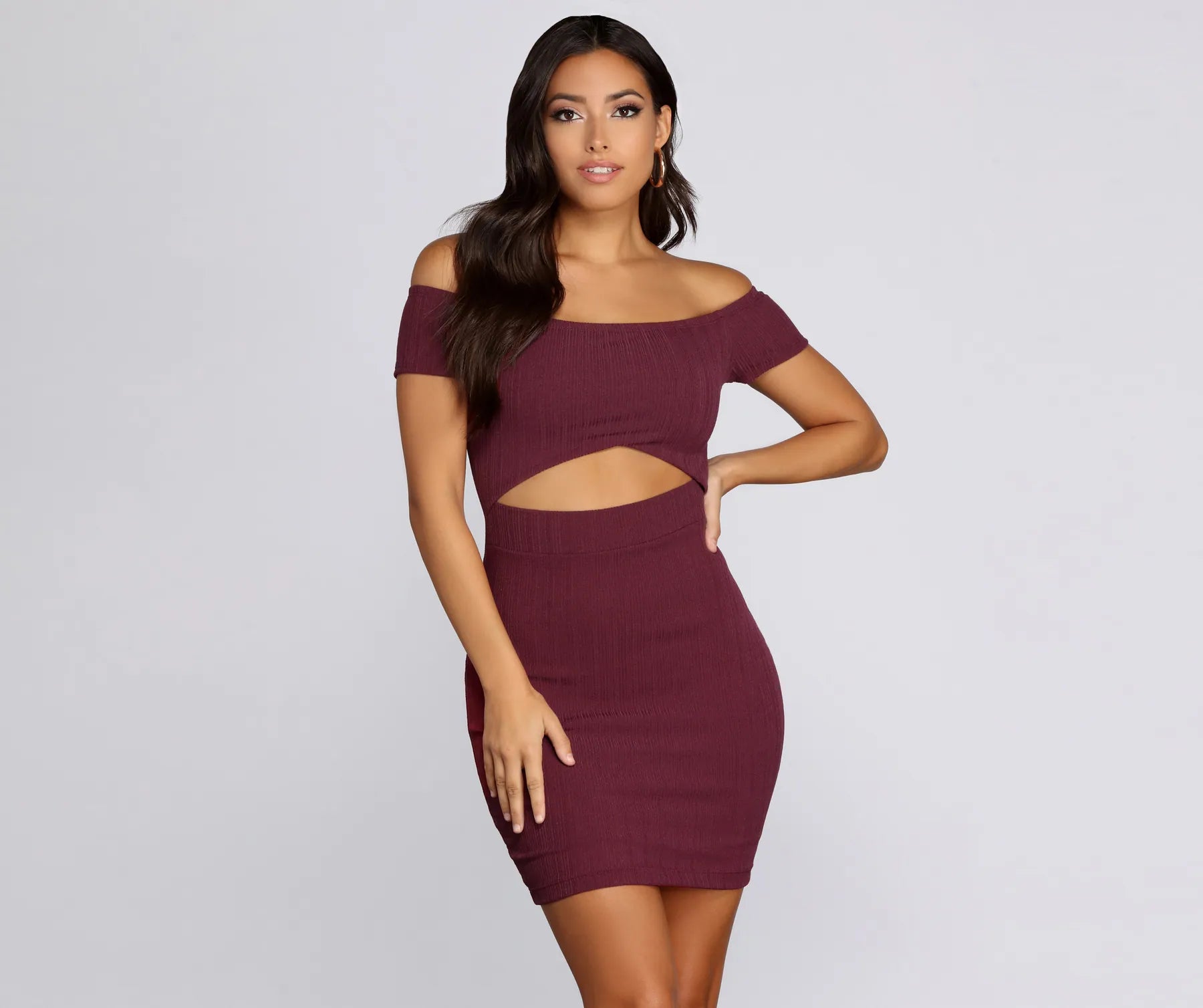 Summer Deals Casual Cut Out Mini Dress