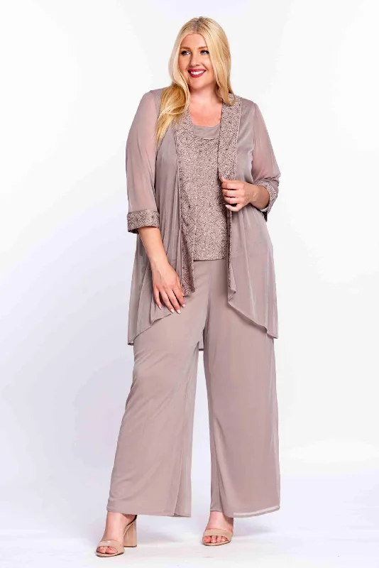 Chic & Cozy Collection R&M Richards 5005 Long Mother Of The Bride Pant Suit