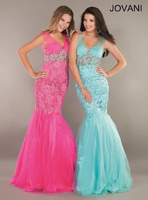 Insane Discount Onslaught Jovani 158908 Prom Long Formal Mermaid Dress