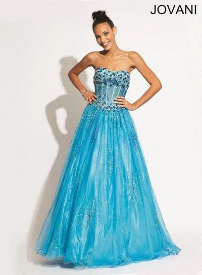 Shop Our Looks Jovani 6107 Beaded Long Formal Dress