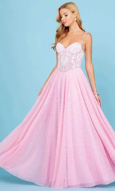 Casual Women’s Clothing Online SCALA - 60293 Beaded Sweetheart A-Line Gown