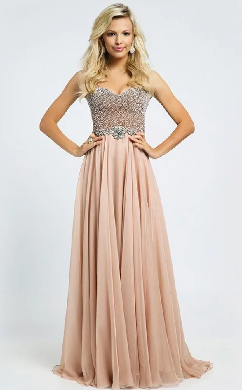 Quality Driven Apparel Jovani 88908 Long Strapless Prom Dress