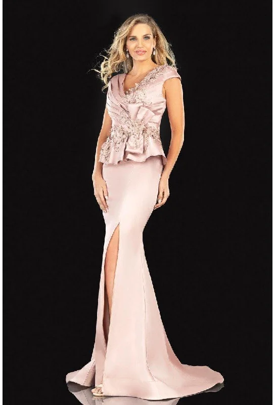 Evening Elegance Terani Couture 2021M2994 Long Mother Of Bride Dress