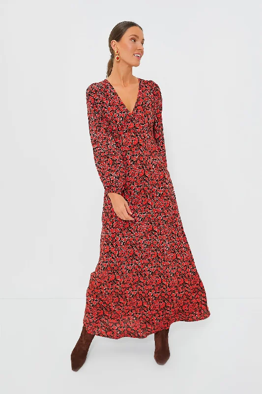 Chic Style, Always In Vogue Salema Floral Marcia Maxi Dress