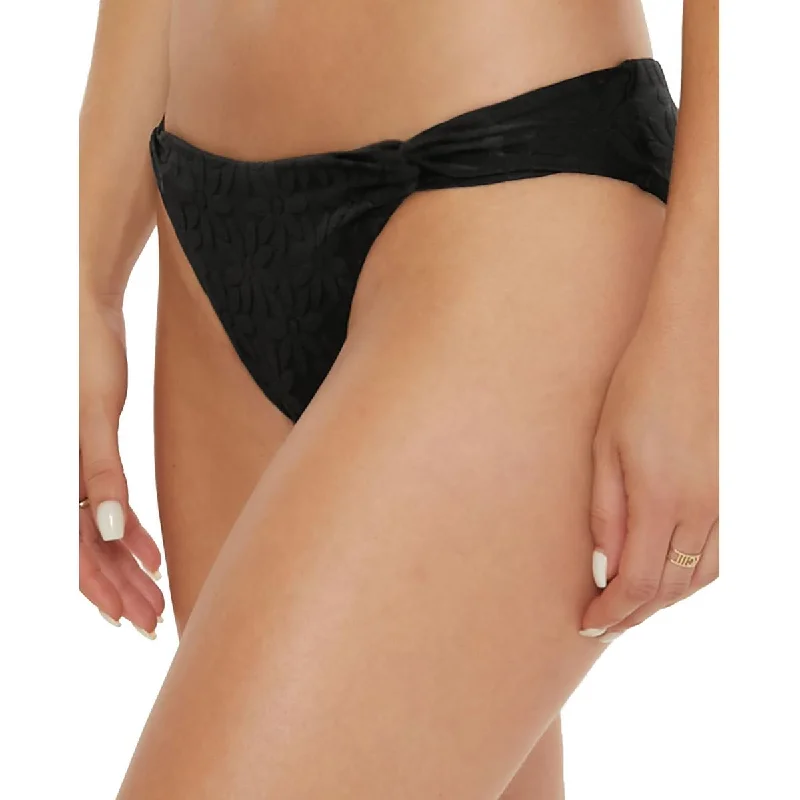 Holiday Glam Joplin Womens Textured Nylon Swim Bottom Separates