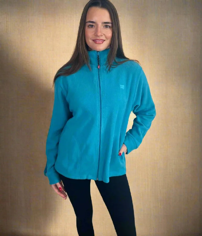 Seasonal Picks Aqua Polar Fleece Jacket