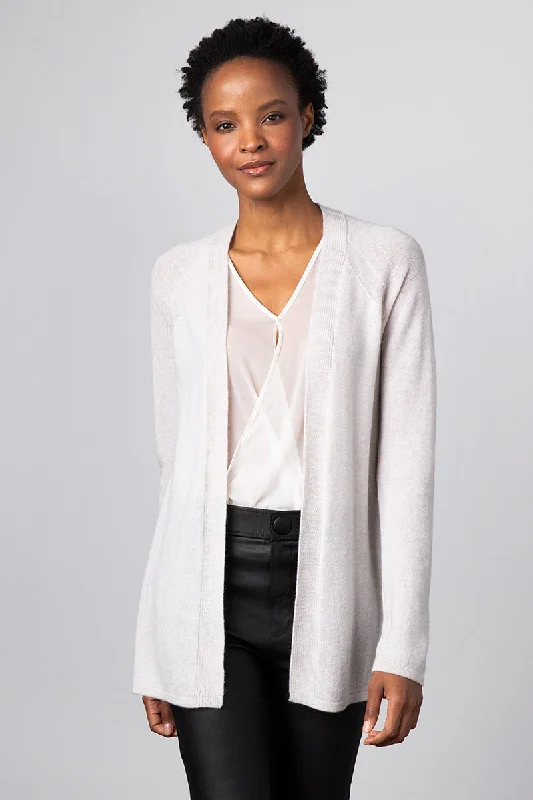 Shop Our Looks Kinross Cashmere Easy Feather Wt. Cardigan