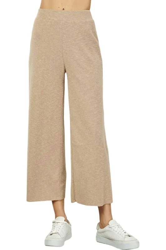 Sale Clearance All Of A Sudden Pants In Taupe