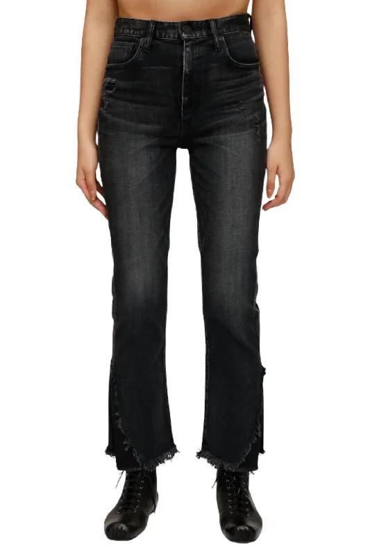 Special Occasion Wear Alhambra Flare Jeans In Black