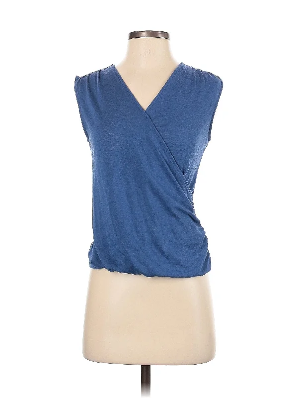 Chic Casual Style Sleeveless T Shirt