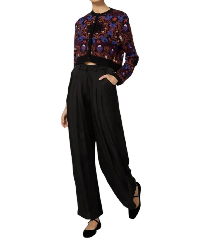 Versatile Wardrobe Essentials Milo Trouser Pants In Black