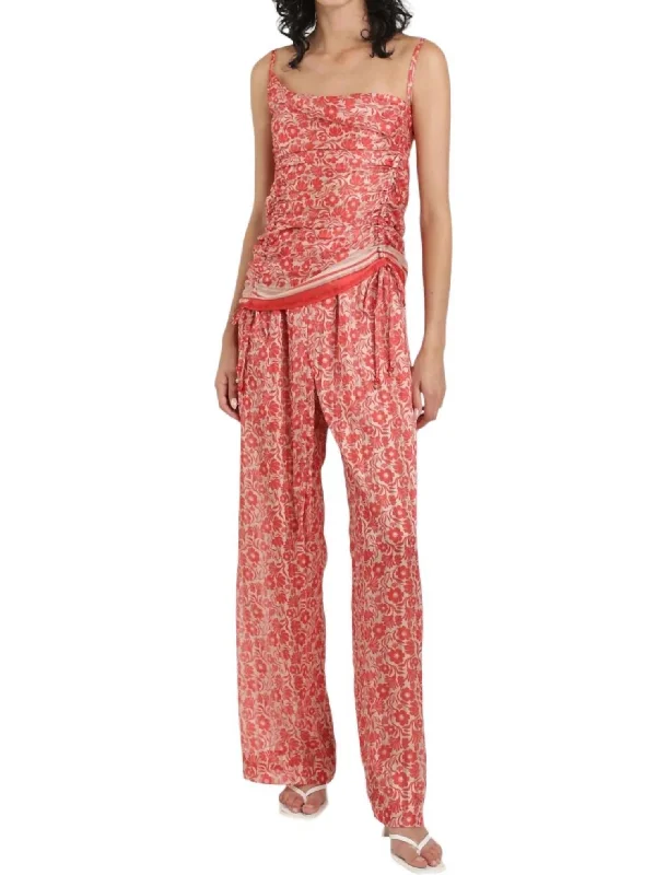 High Street Women’s Fashion for Trendy Shoppers Melvin Pants In Red Print