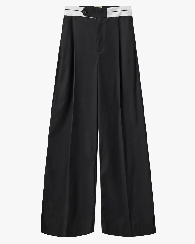 Trend Forward Women's Wear Pluto Wide Leg Pants