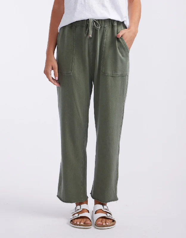 New Arrivals Raw Edge Lounge Pant - Washed Khaki