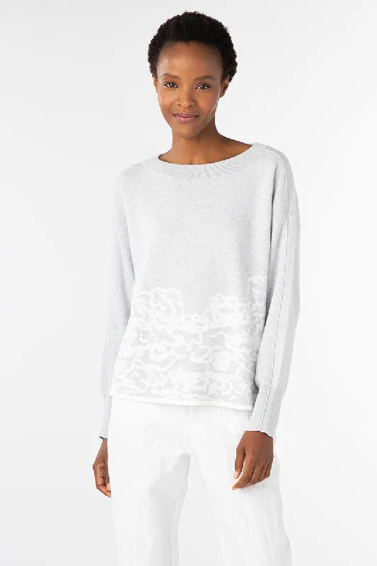 Trend Forward Threads Kinross Cashmere Swirl Pullover