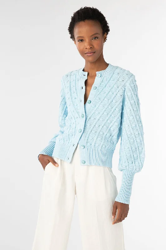 Unique Women’s Fashion Pieces Kinross Cashmere Bobble Cardigan