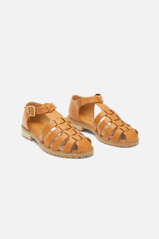 Relaxed Style Tan Anemone Sandals