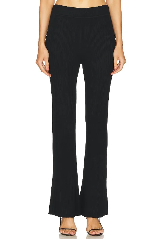 Fashion Forward Ayla Pant In Black