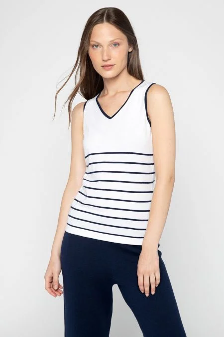 Gift Ideas Kinross Cashmere Vee Tank