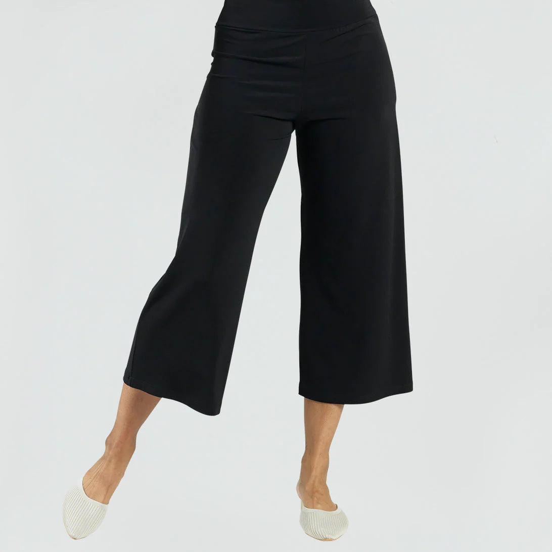 Ride The Style Wave Signature Modern Gaucho Pant - Black