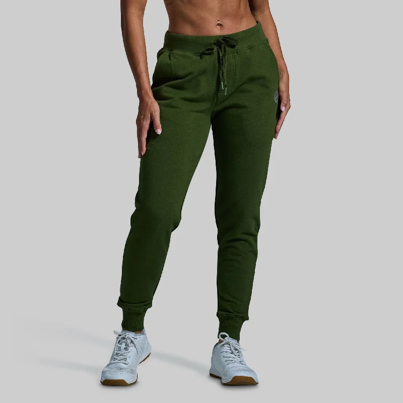 End Of Season Clearance Women's Unmatched Jogger (Military Green)