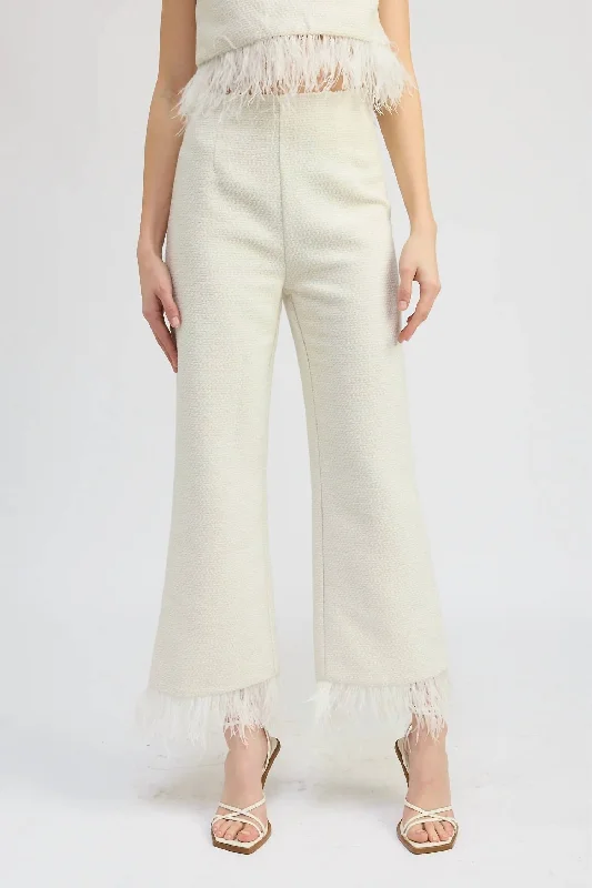 Wardrobe Update Arden Pants In White