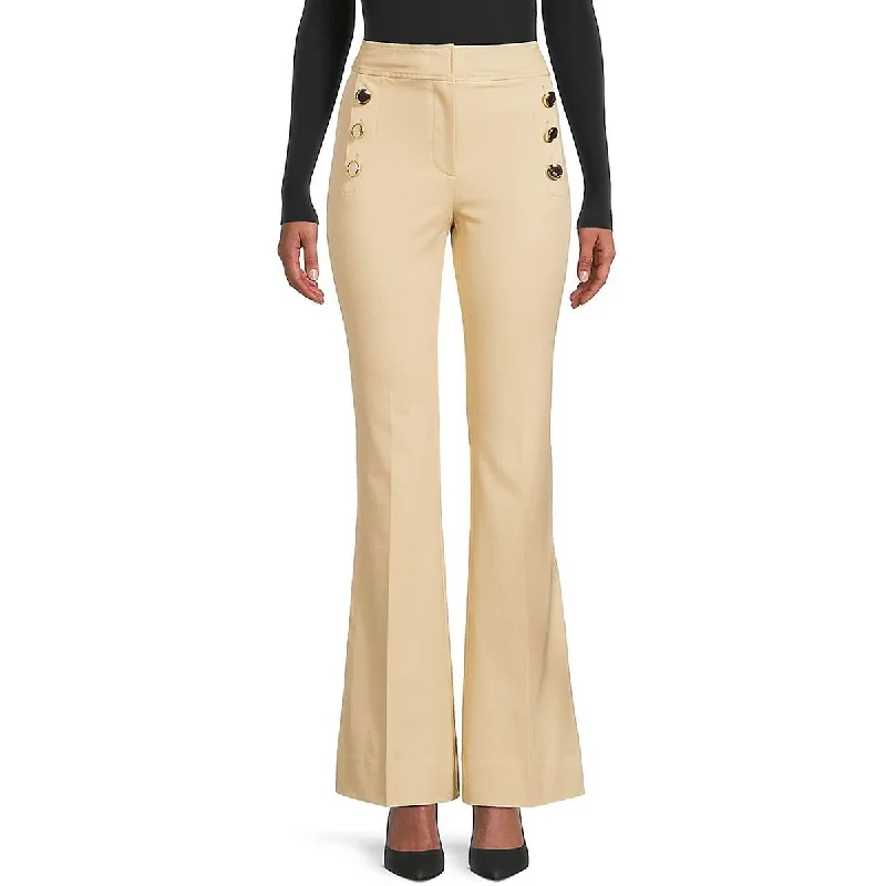 Fashion Sale Robyn Womens Embellished Cotton Stretch Trouser Pants