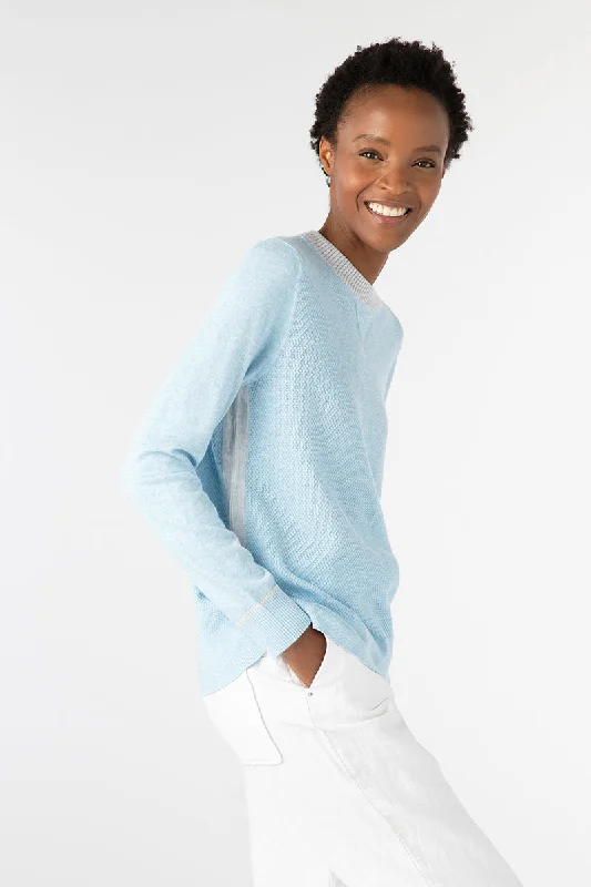 Clearance Sale, All Cheap Kinross Cashmere Pop Trim Sweatshirt