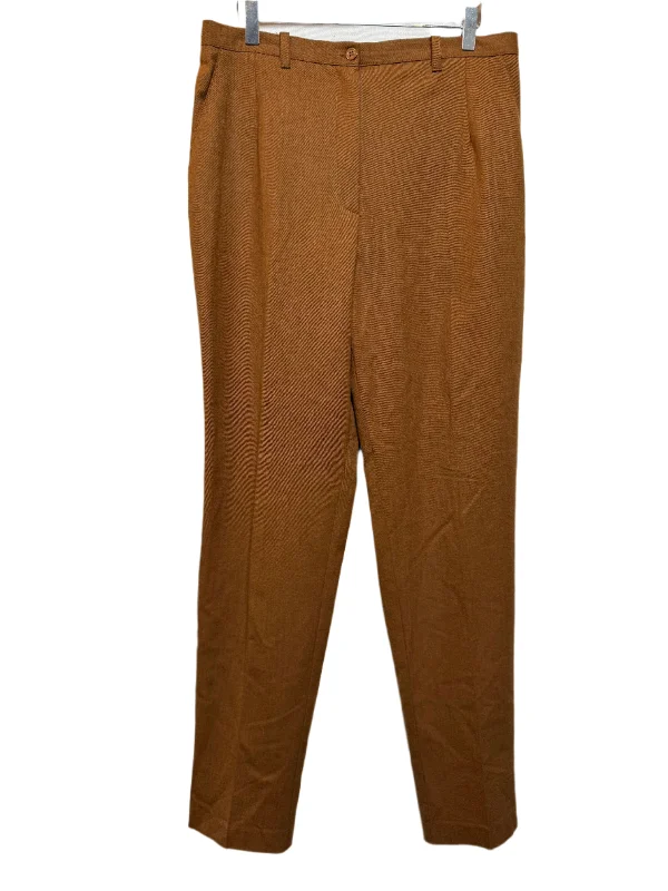 Comfort First Women's Fashion La Redoute Women's Brown Trousers (32x32)