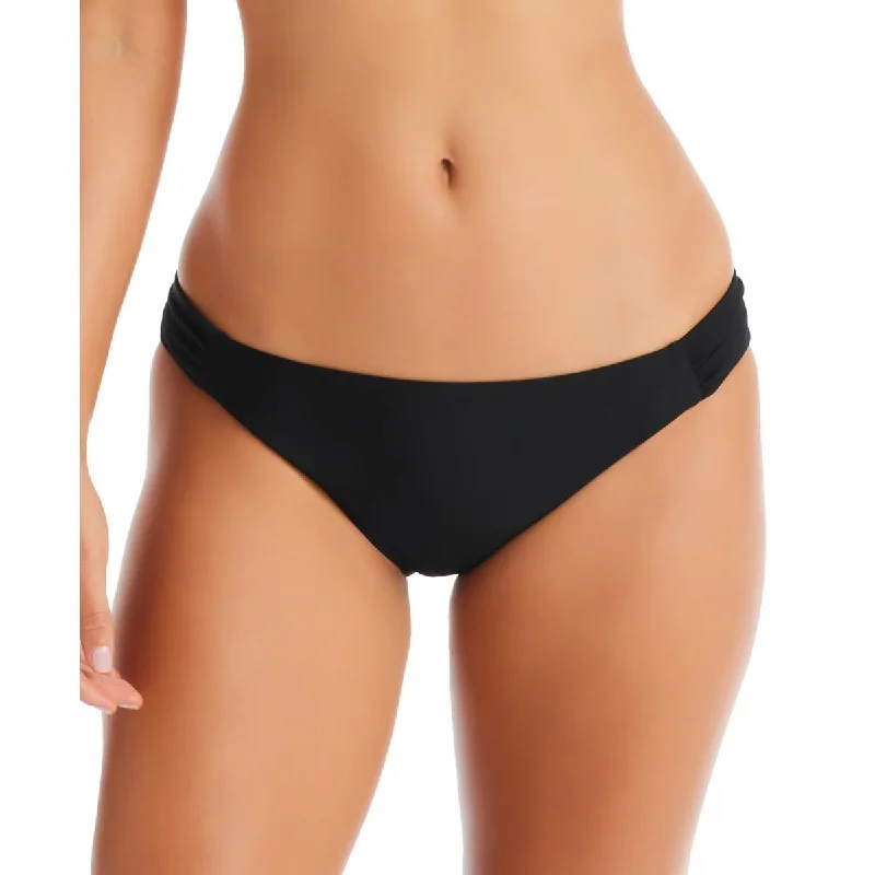 Wardrobe Update Womens Solid Nylon Swim Bottom Separates