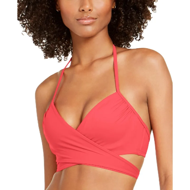 Chic Styles Simone Womens Halter Underwire Swim Top Separates