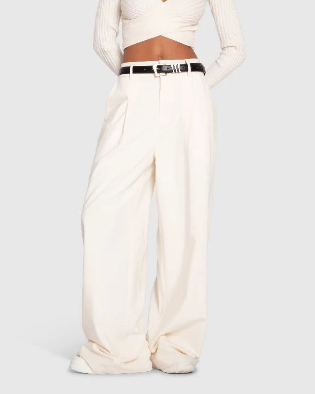 Trendy Boutique Online Ready for Your Love Wool Wide Leg Pant