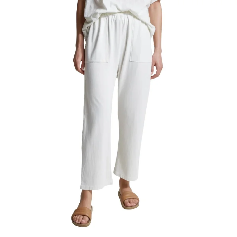 Versatile Wardrobe Essentials Shailey Paperbag Pant In Soft White