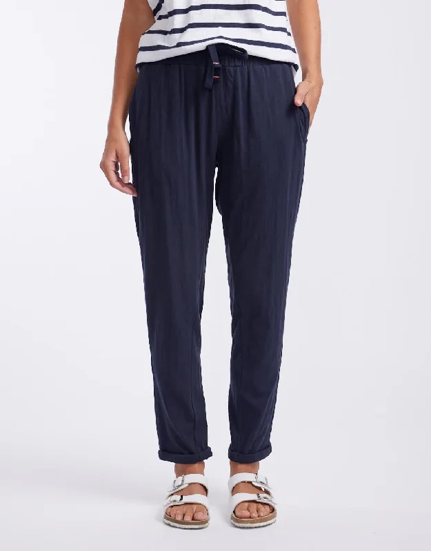 Shop Our Looks Turn Back Lightweight Lounge Pants - Navy