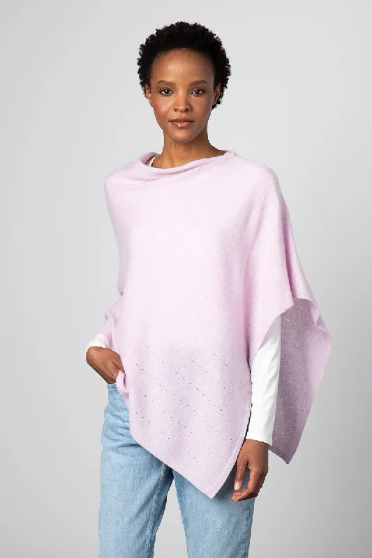 Break Fashion Norms Kinross Cashmere Feather Wt. Poncho