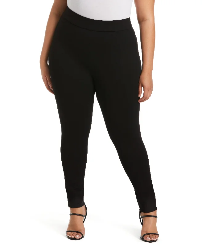 Holiday Glam Plus Size Comfort Fit Seamed Back Legging